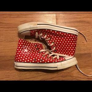Red Polka Dot Converse